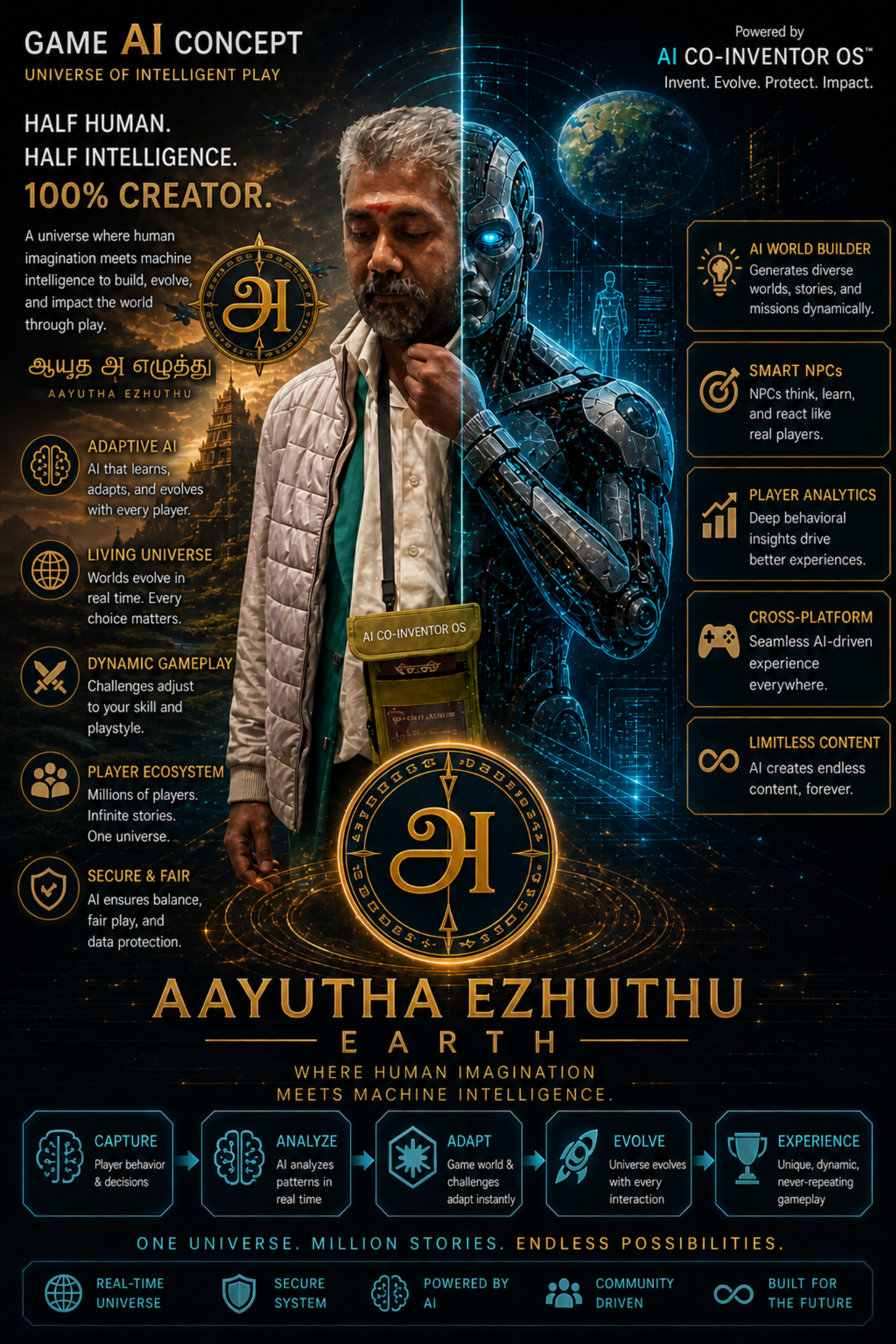 AI Game Universe Concept